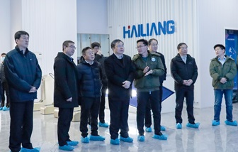 上海市政協(xié)黨組副書記、副主席肖貴玉一行到甘肅海亮新材調(diào)研